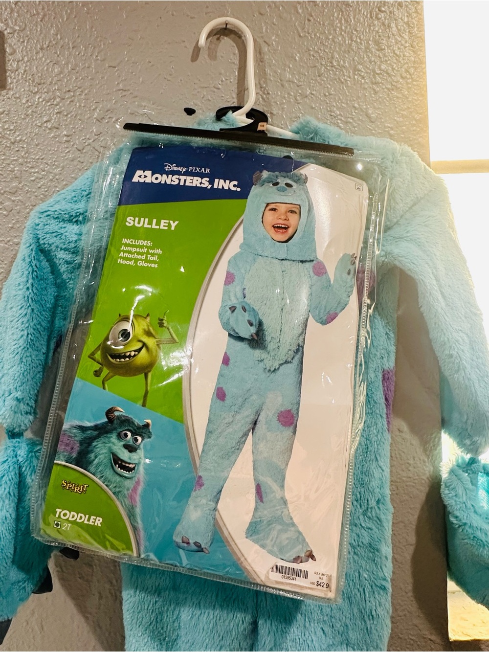 Disney Sulley Toddler Costume - Blue